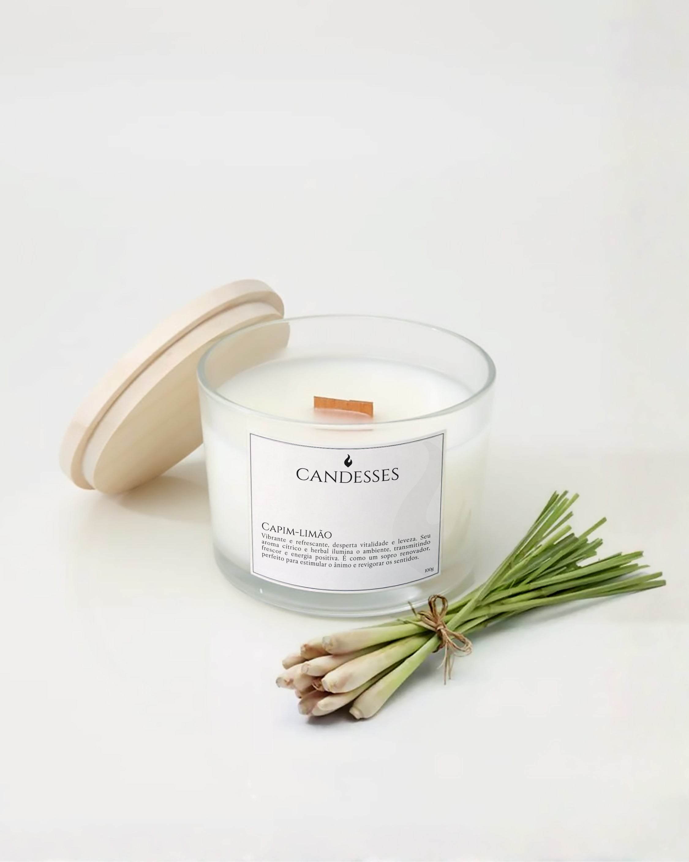 Vela Aromática | Capim-limão