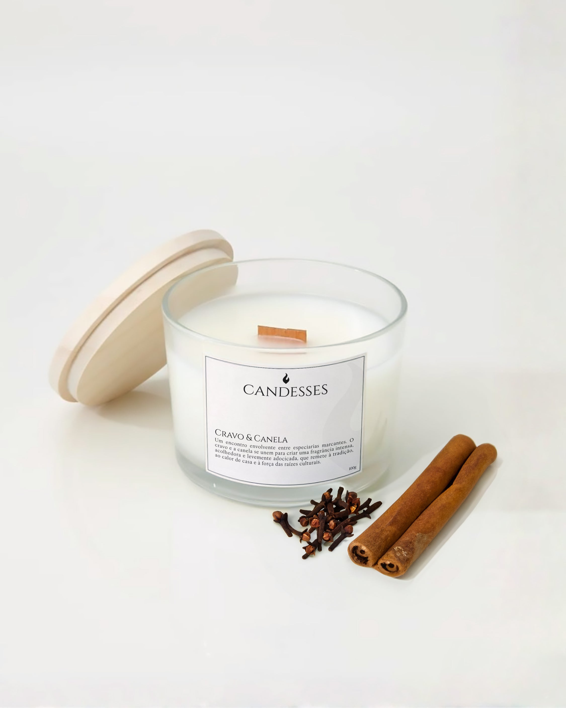 Vela Aromática | Cravo e Canela