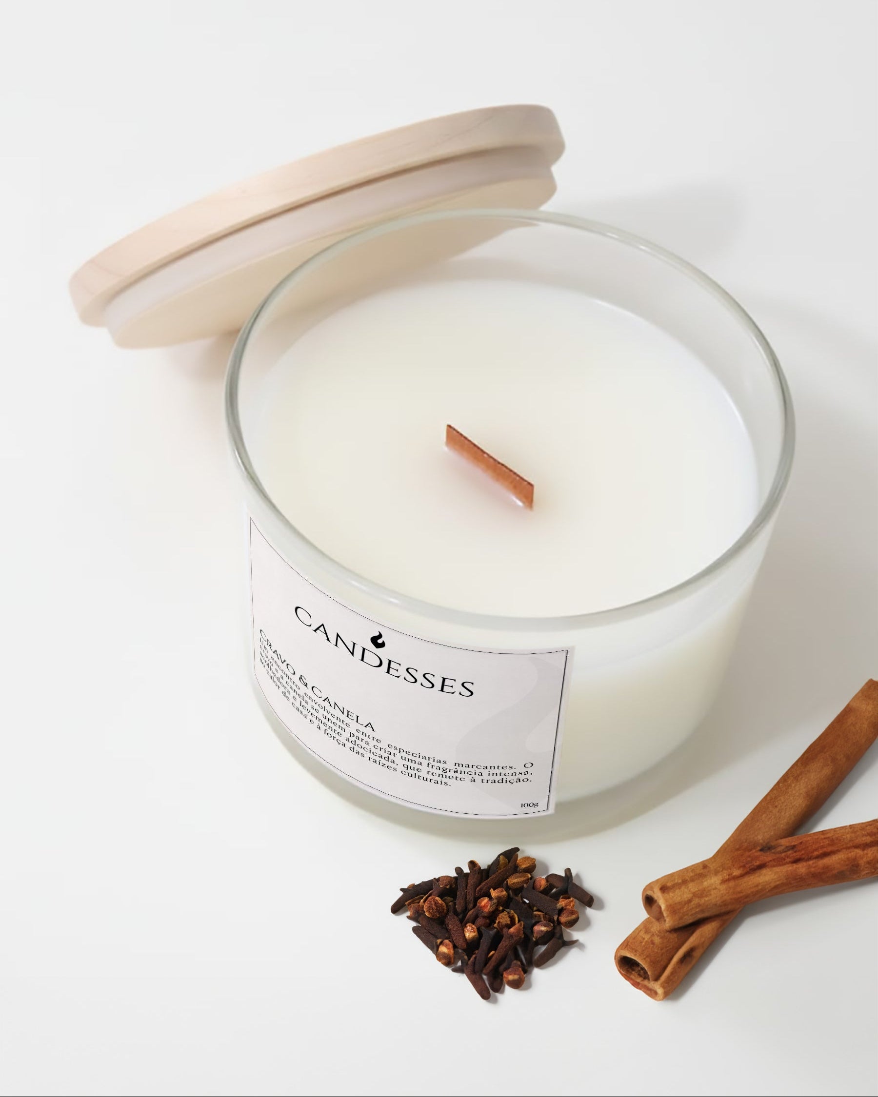 Vela Aromática | Cravo e Canela