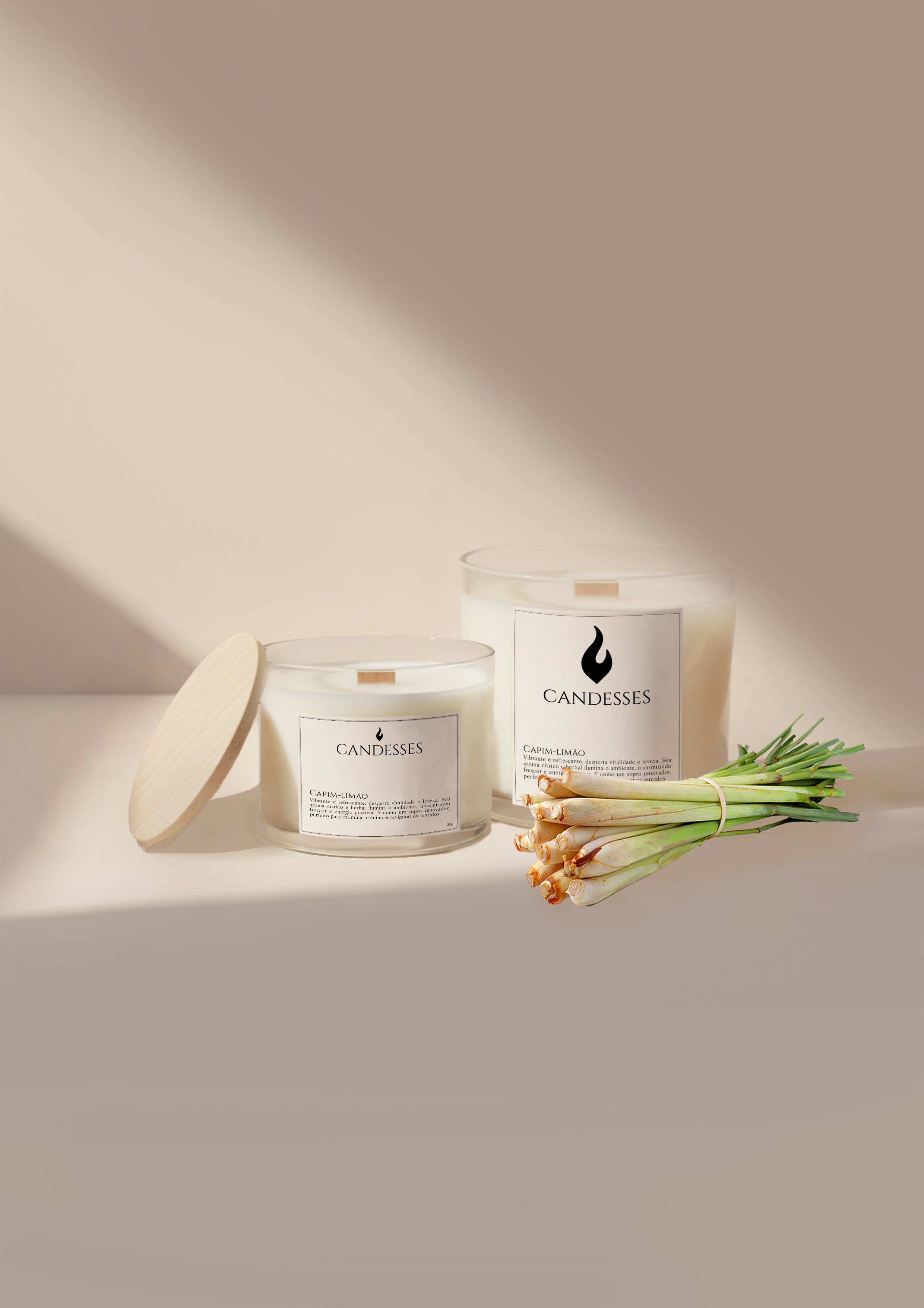 Vela Aromática | Capim-limão